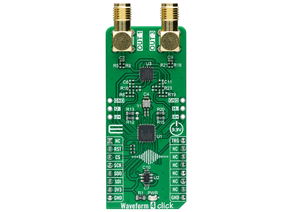 Mikroe Waveform 4 click 的介绍、特性、及应用