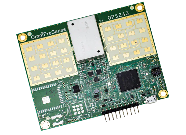 OmniPreSense OPS243-A雷达传感器的介绍、特性、及应用