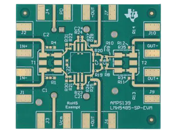 德州仪器LMH5485-SP-EVM放大器评估模块的介绍、特性、及应用