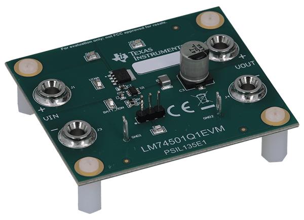 德州仪器LM74701Q1EVM控制器评估模块的介绍、特性、及应用