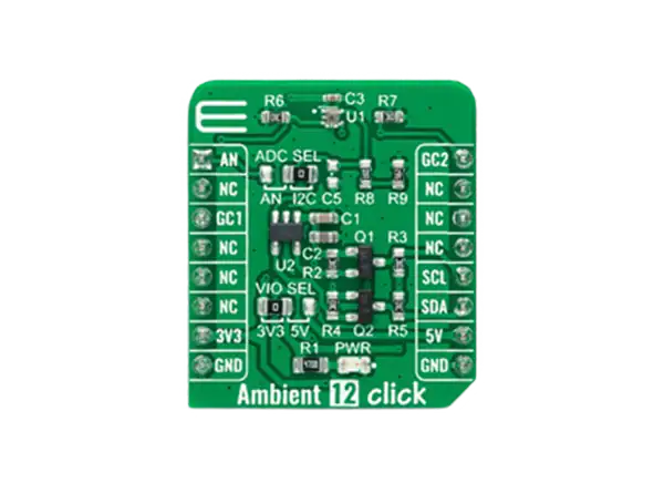 Mikroe Ambient 12 click的介绍、特性、及应用