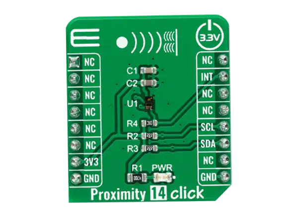 Mikroe Proximity 14 click的介绍、特性、及应用