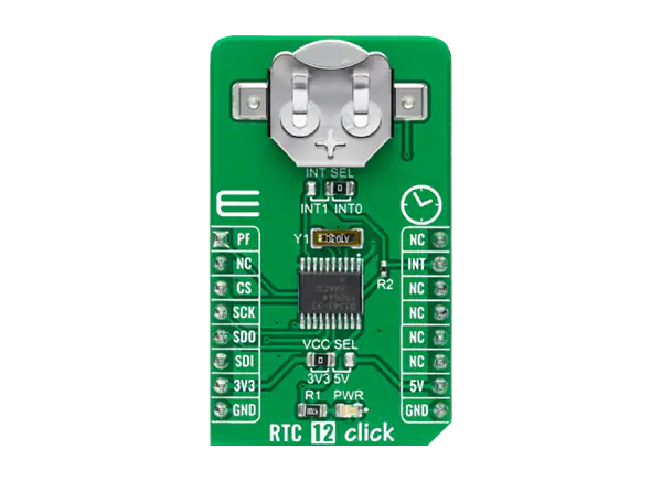 Mikroe RTC 12 click的介绍、特性、及应用