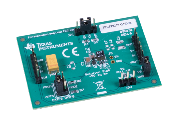 德州仪器TPS629210-Q1EVM转换器评估模块的介绍、特性、及应用