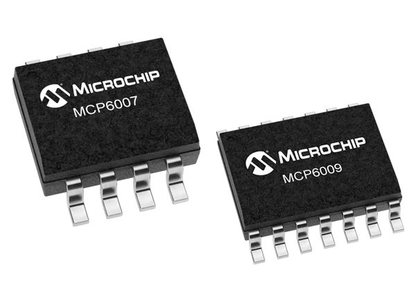 Microchip Technology MCP6006/6R/6U/7/9运算放大器的介绍、特性、及应用