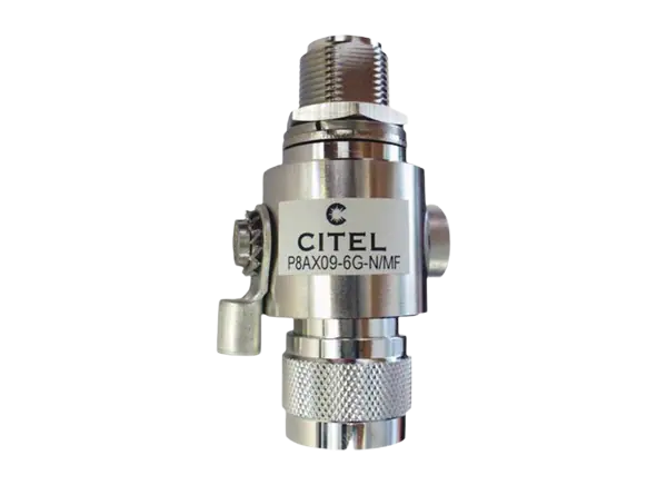 CITEL P8AX-6G DC至7GHz同轴射频浪涌抑制器的介绍、特性、及应用