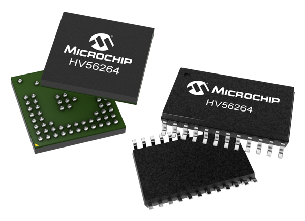 Microchip Technology HV56264四芯高压放大器阵列集成电路的介绍、特性、及应用