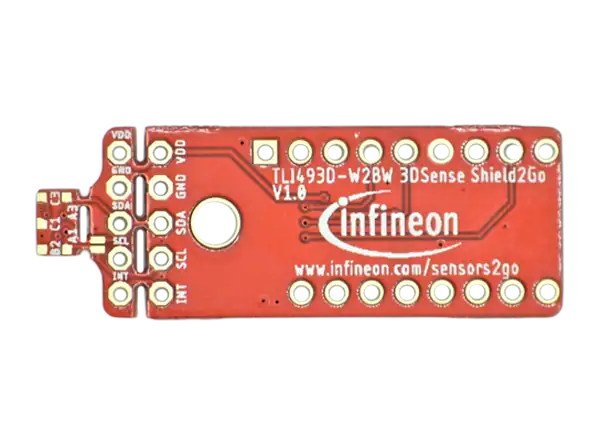 Infineon Technologies XENSIV S2GO_3D_TLI493D-W2BW-A0演示板的介绍、特性、及应用