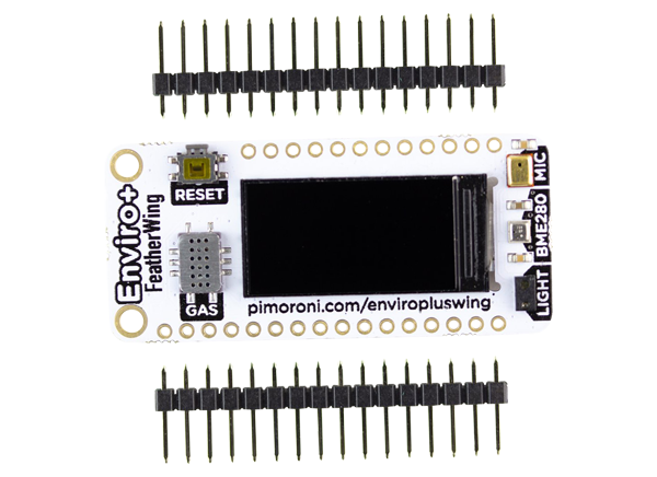 Pimoroni PIM502 Enviro+FeatherWing传感器开发工具的介绍、特性、及应用