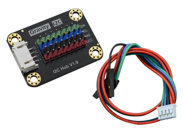 DFRobot Gravity:I2C HUB的介绍、特性、及应用