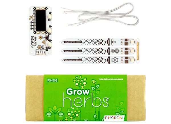 Pimoroni PIM518 Grow Hat Mini + Grow herbs的介绍、特性、及应用