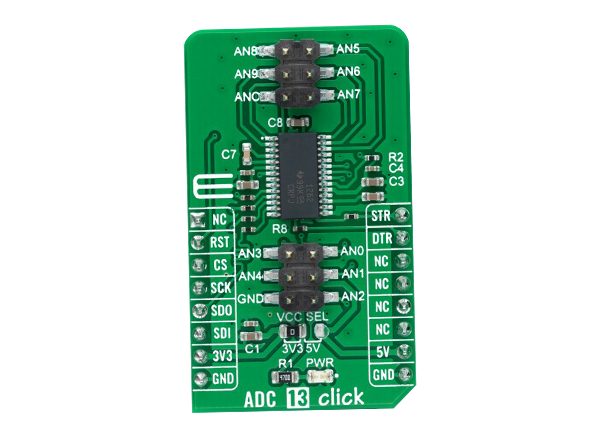 Mikroe ADC 13 click的介绍、特性、及应用