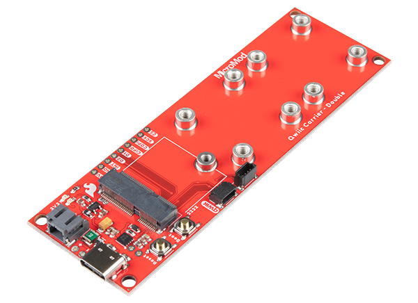 SparkFun DEV-17724 MicroMod Qwiic carrier- double的介绍、特性、及应用