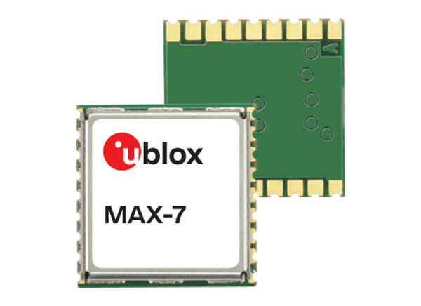 u-blox MAX-7 GNSS模块的介绍、特性、及应用