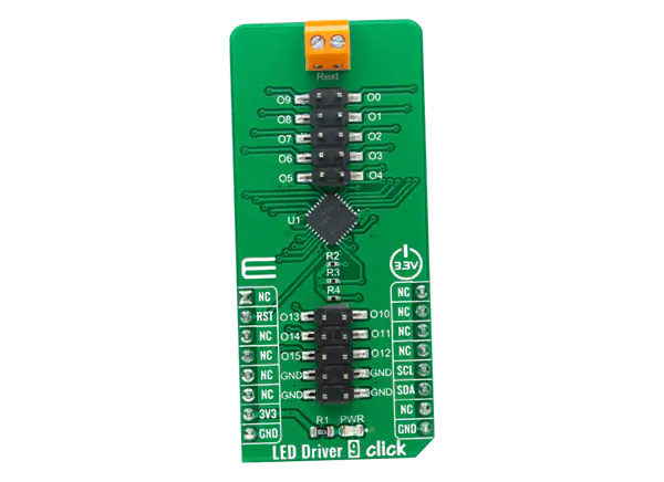 Mikroe LED Driver 9 click的介绍、特性、及应用