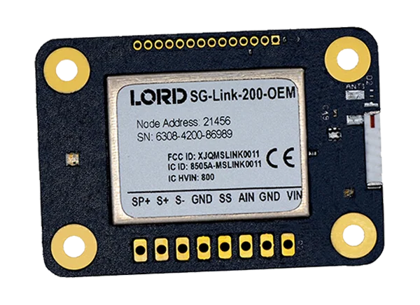 LORD Microstrain SG-Link-200-OEM无线2通道传感器的介绍、特性、及应用
