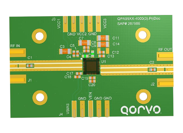Qorvo QPA9907EVB评估板的介绍、特性、及应用