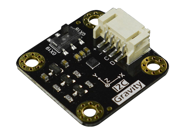 DFRobot Gravity I2C LIS2DW12三轴加速度计的介绍、特性、及应用