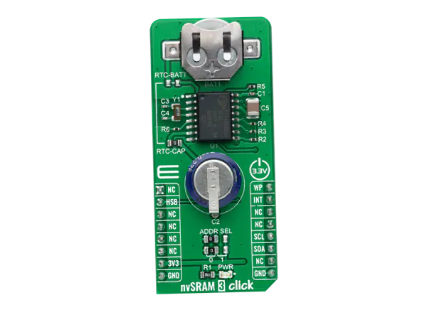 Mikroe nvSRAM 3 click的介绍、特性、及应用