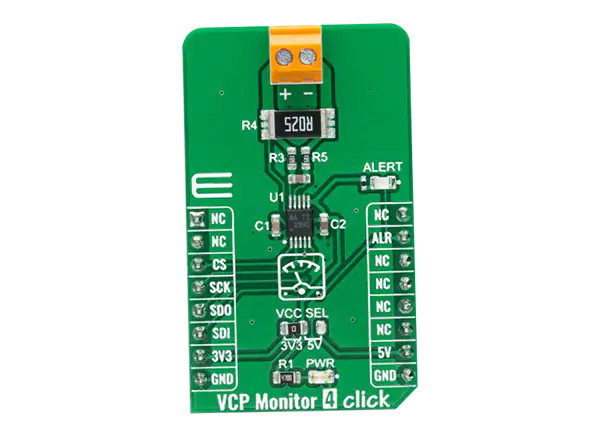 Mikroe VCP Monitor 4 click的介绍、特性、及应用