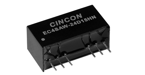 Cincon EC4SAWH 6W隔离DC-DC转换器的介绍、特性、及应用