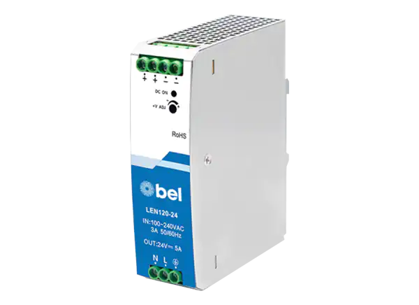 Bel Power Solutions LEN交流-直流DIN轨道开关电源的介绍、特性、及应用
