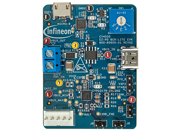 英飞凌科技CY4535 EZ-PD BCR LITE评估套件的介绍、特性、及应用