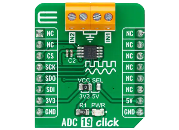 Mikroe ADC 19单击的介绍、特性、及应用
