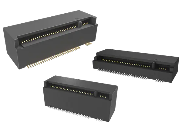Amphenol Communications Solutions PCIe M.2 Gen 5高密度卡边缘连接器的介绍、特性、及应用