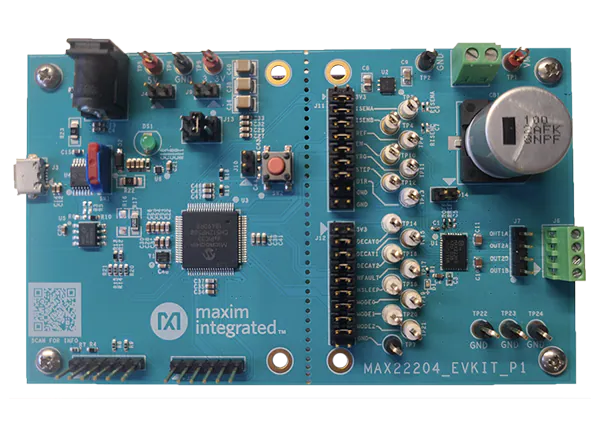 Maxim Integrated MAX22204EVKIT电机驱动器评估套件的介绍、特性、及应用