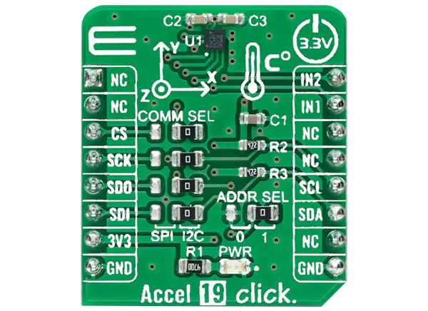 Mikroe Accel 19 Click的介绍、特性、及应用