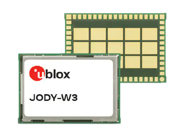 u-blox JODY-W3主机模块的介绍、特性、及应用