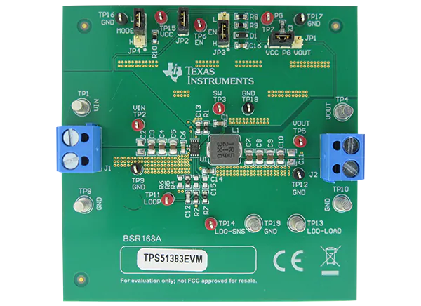 德州仪器TPS51383EVM转换器评估模块的介绍、特性、及应用
