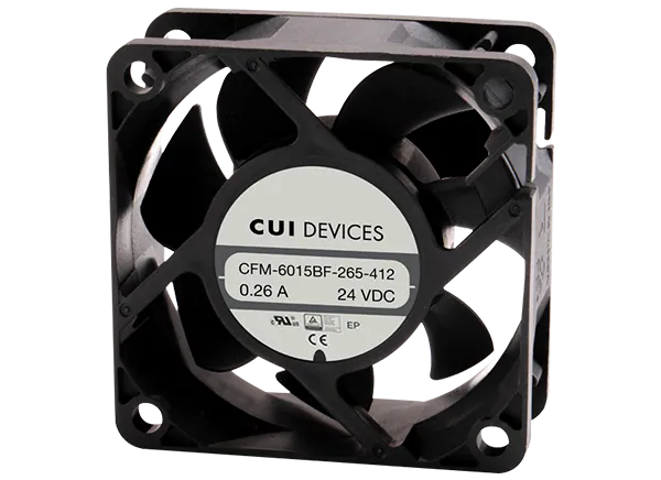 CUI Devices 60mm直流风扇的介绍、特性、及应用