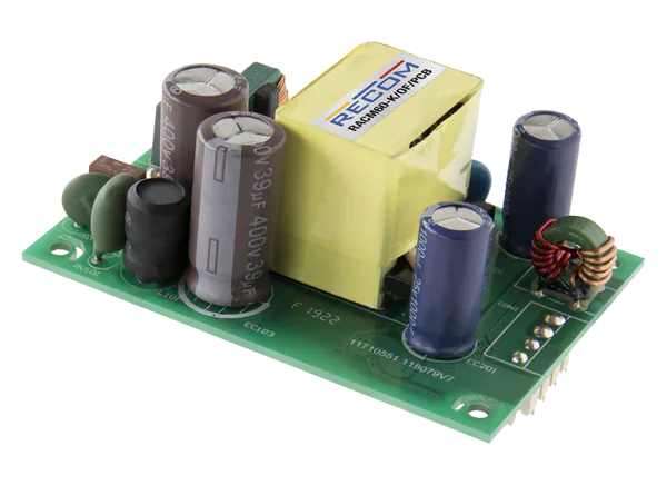 RECOM Power RACM60-K 60W多用途AC/DC转换器的介绍、特性、及应用