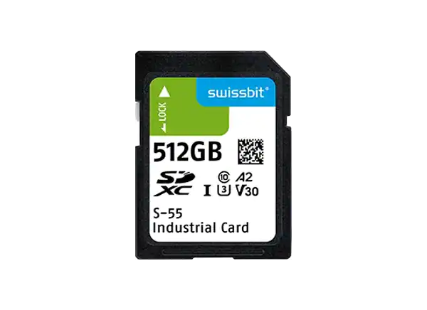 瑞士S-55工业SDXC存储卡的介绍、特性、及应用