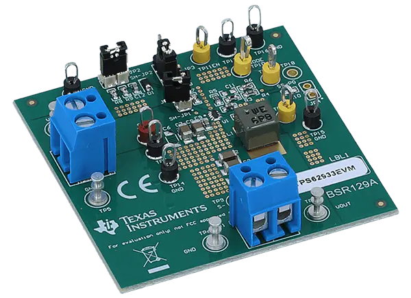 德州仪器TPS62933EVM转换器评估模块(EVM)的介绍、特性、及应用