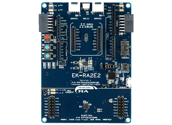 瑞萨电子RA2E2快速原型板的介绍、特性、及应用
