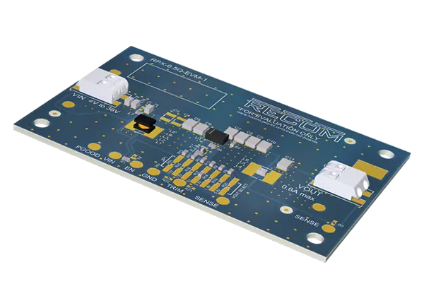 RECOM Power RPX-0.5Q-EVM-1 & RPX-1.5Q-EVM-1评估板的介绍、特性、及应用