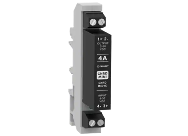 Crouzet GNRD迷你din安装固态继电器的介绍、特性、及应用
