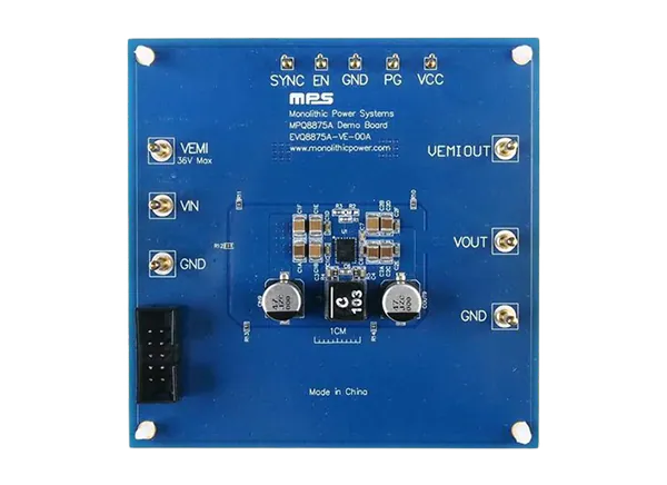 单片电力系统(MPS) EVQ8875A-VE-00A评估板的介绍、特性、及应用