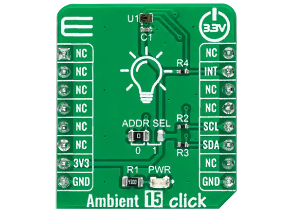 Mikroe Ambient 15单击的介绍、特性、及应用