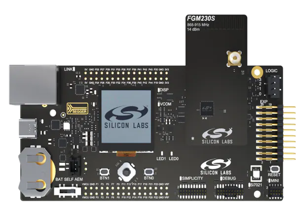 Silicon Labs FGM230S +14dBm无线射频板的介绍、特性、及应用