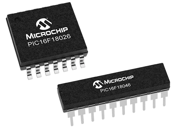 Microchip Technology PIC16F18026/46 14/20引脚微控制器的介绍、特性、及应用