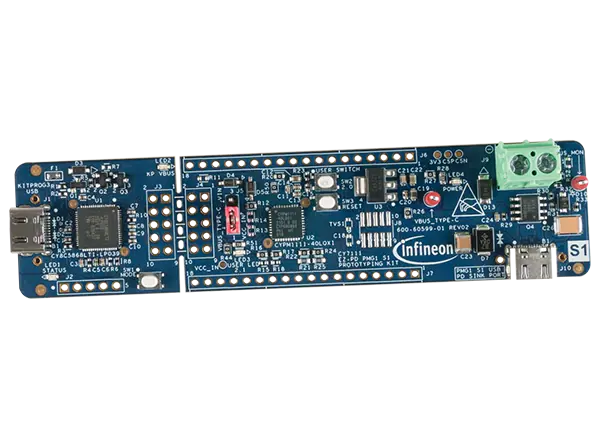 Infineon Technologies CY7111 EZ-PD PMG1 S1 MCU原型套件的介绍、特性、及应用
