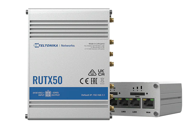 Teltonika RUTX50工业5G路由器的介绍、特性、及应用