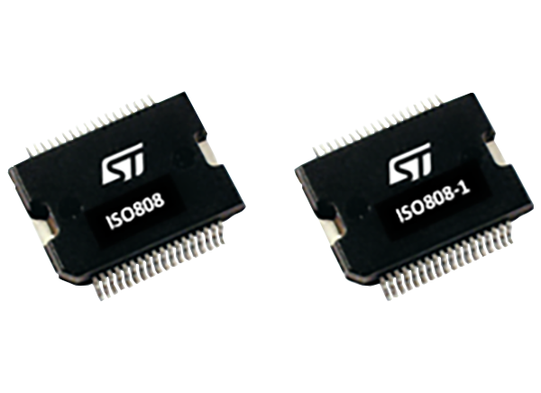 意法半导体ISO808x电隔离8通道驱动器的介绍、特性、及应用