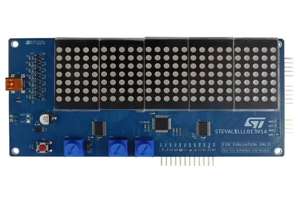 STMicroelectronics STEVAL-LLL013V1 7x25 LED矩阵板的介绍、特性、及应用