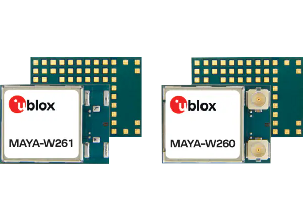 u-blox MAYA-W2基于主机的物联网模块的介绍、特性、及应用