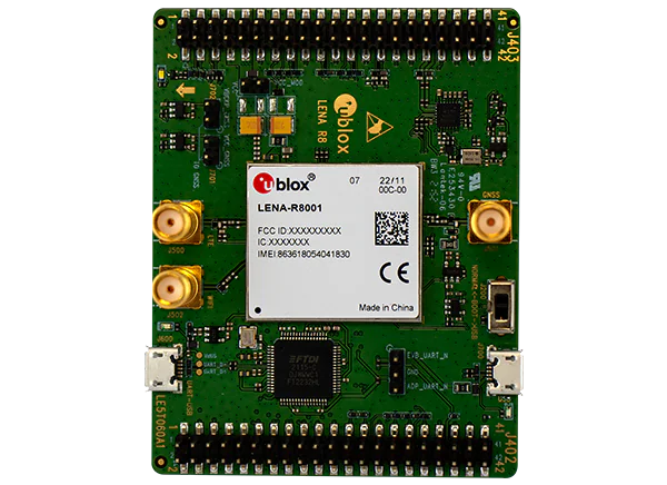 u-blox ADP-R8适配器板的介绍、特性、及应用